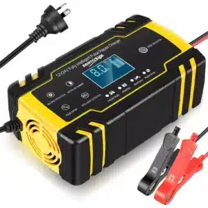 Car Battery Charger 8A 12V 24V Trickle Smart Repair for Motorcycle, Caravan, Boat – AGM, GEL, SLA Lead-Acid Batteries