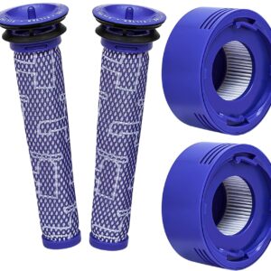 Dyson V8 2x Pre Filters and 2x Post Filters