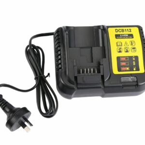 DeWalt 10.8V-18V Compatible Lithium Battery Charger DCB112 DCB115 DCB101